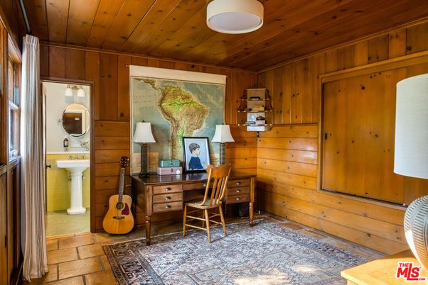 Home Office, Interior, Wooden Ceilings, Wooden Walls