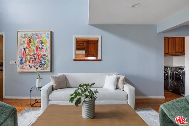 Interior, Recessed Lighting, Utility Closets, Washer, Wood Texture Flooring
