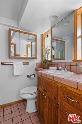 Bathroom, Dual Sink Vanities, Interior, Tile Countertops