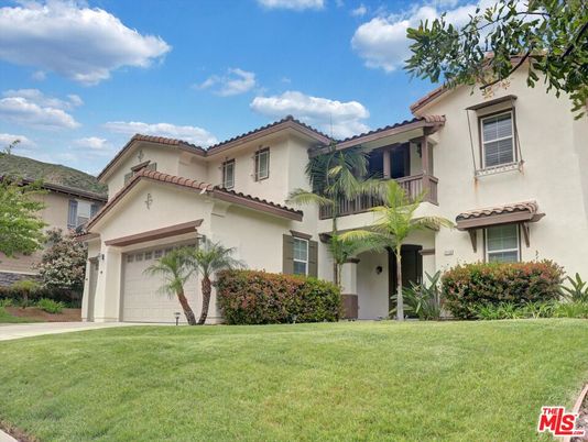 Attached, Backyard, Exterior, Facade, Mediterranean