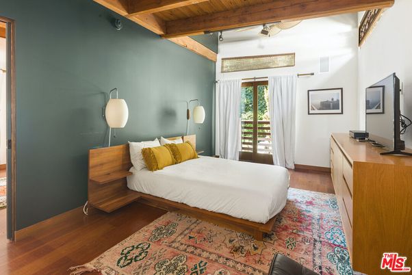Bedroom, Interior, Wooden Beams, Wooden Ceilings, Wood Texture Flooring