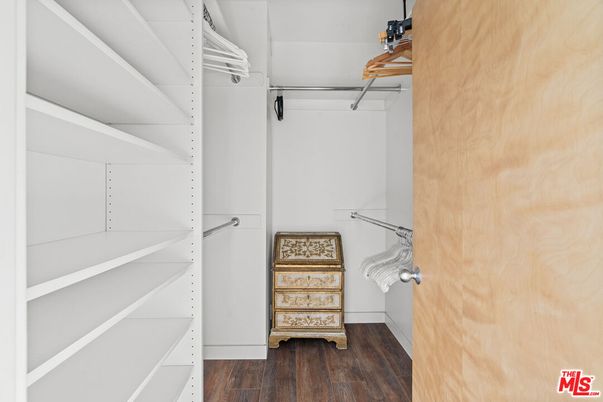 Interior, Walk-in Closets, Wood Texture Flooring