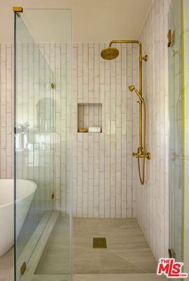 Bathroom, Free Standing Baths, Glass Shower, Interior