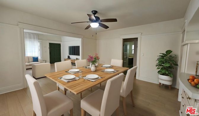 Dining room, Interior, Wood Texture Flooring