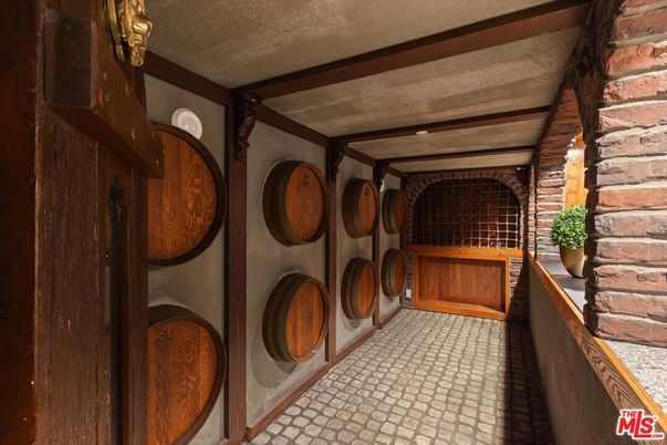 Interior, Stone Walls, Wine Storage