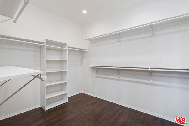 Interior, Recessed Lighting, Walk-in Closets, Wood Texture Flooring