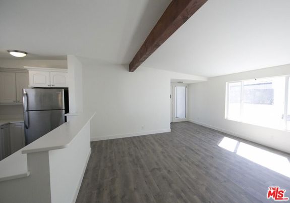 Interior, Kitchen, Stainless Steel Appliances, Wooden Beams, Wood Texture Flooring