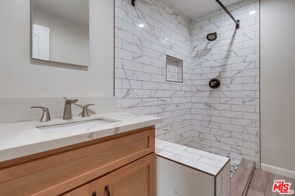 Bathroom, Interior, Marble Walls