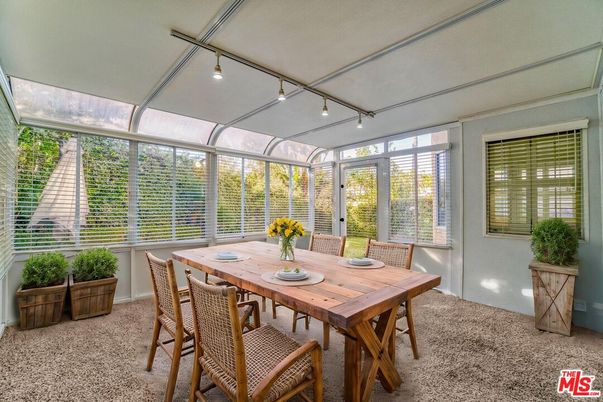 Dining room, Interior, Sun Room