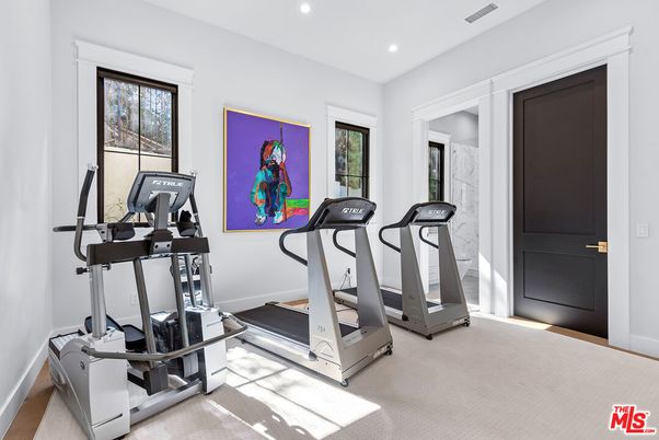 Fitness Equipment, Interior, Recessed Lighting