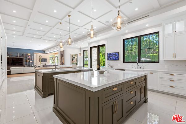 Interior, Kitchen, Living room, Pendant Lights, Recessed Lighting