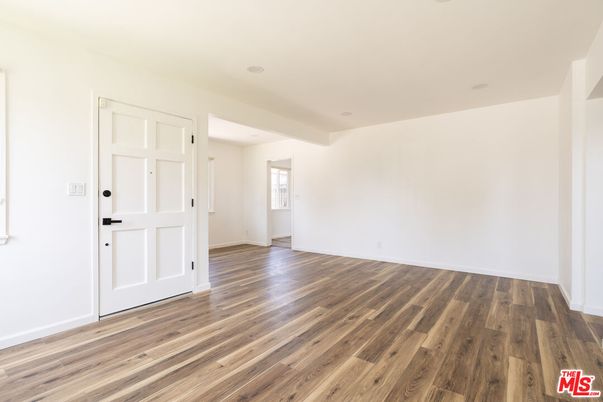 Empty room, Interior, Wood Texture Flooring