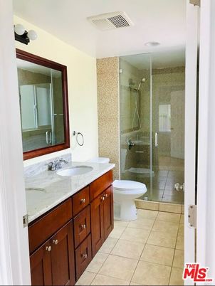Bathroom, Dual Sink Vanities, Glass Shower, Interior