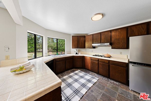 Interior, Kitchen, Tile Countertops