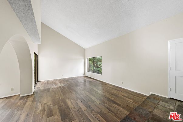 Empty room, Interior, Wood Texture Flooring