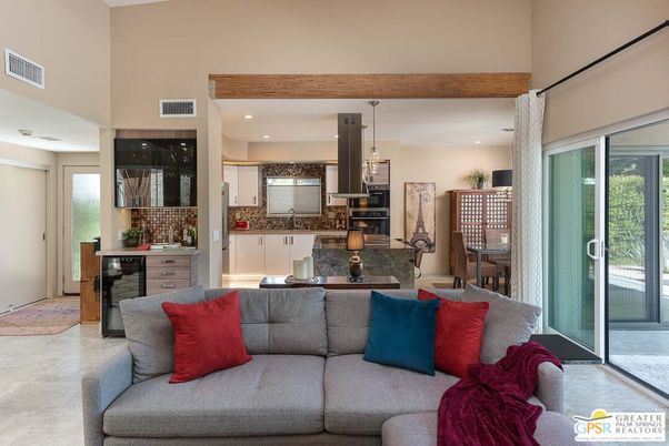 Interior, Kitchen, Living room, Recessed Lighting, Stainless Steel Appliances