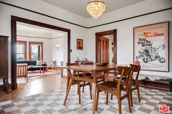 Chandelier, Dining room, Interior, Living room, Wood Texture Flooring