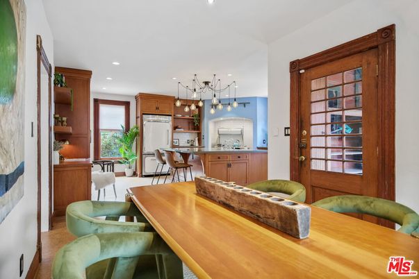 Dining room, Interior, Kitchen, Pendant Lights, Recessed Lighting