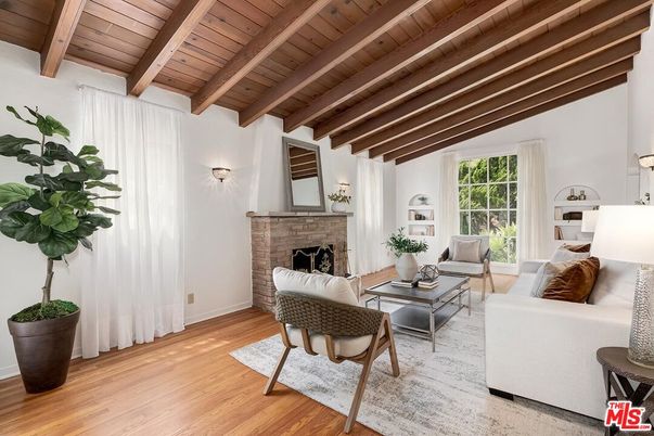 Fireplace, Interior, Living room, Wooden Beams, Wooden Ceilings, Wood Texture Flooring