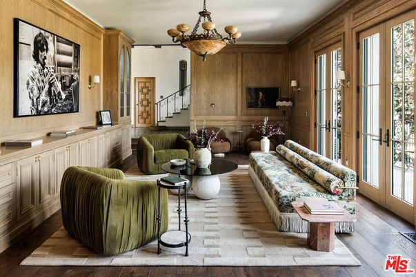 Chandelier, Interior, Living room, Wood Texture Flooring, Wooden Walls