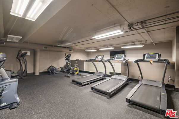 Fitness Equipment, Gym, Interior