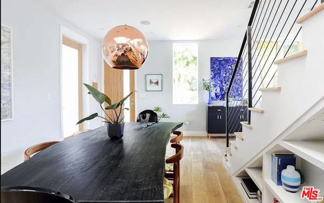 Dining room, Interior, Wood Texture Flooring