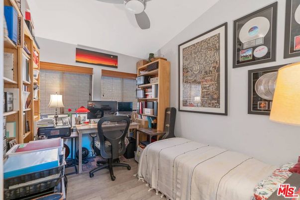 Bedroom, Home Office, Interior, Wood Texture Flooring