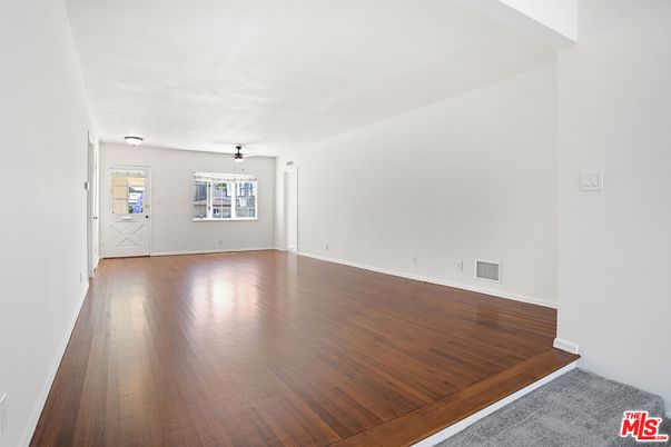 Empty room, Interior, Wood Texture Flooring
