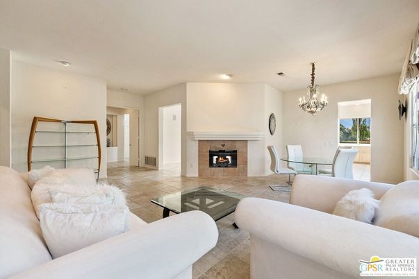Chandelier, Dining room, Fireplace, Interior, Living room, Recessed Lighting