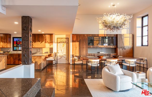 Dining room, Interior, Kitchen, Recessed Lighting