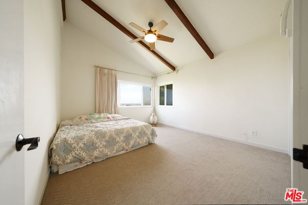 Bedroom, Interior, Wooden Beams