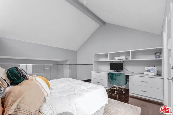Bedroom, Home Office, Interior, Wood Texture Flooring