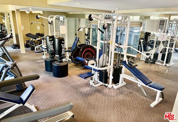 Fitness Equipment, Gym, Interior, Recessed Lighting