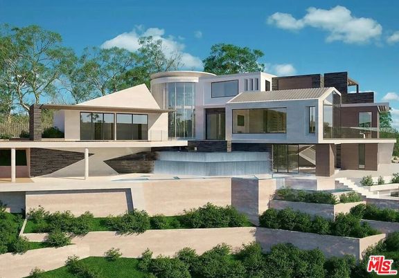 Exterior, Facade, Pool, Modern