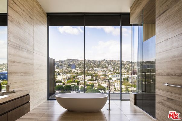 Bathroom, Free Standing Baths, Interior, Wooden Walls