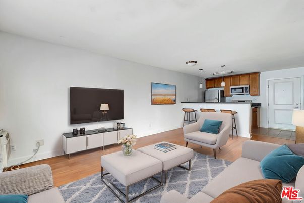 Interior, Kitchen, Living room, Wood Texture Flooring