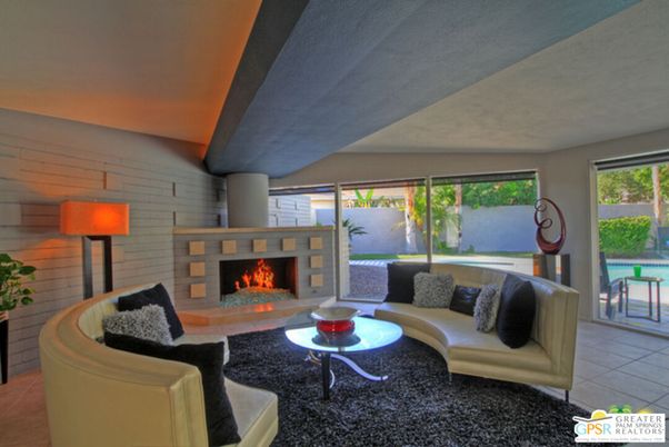 Fireplace, Interior, Living room, Stone Walls