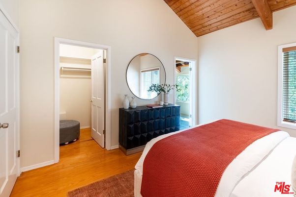 Bedroom, Interior, Wooden Beams, Wooden Ceilings, Wood Texture Flooring