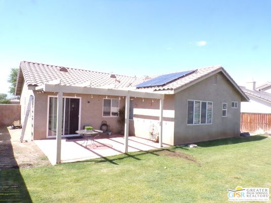 Backyard, Exterior, Solar Panels