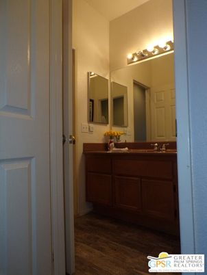 Bathroom, Dual Sink Vanities, Interior, Wood Texture Flooring