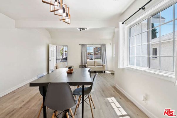 Dining room, Interior, Wood Texture Flooring