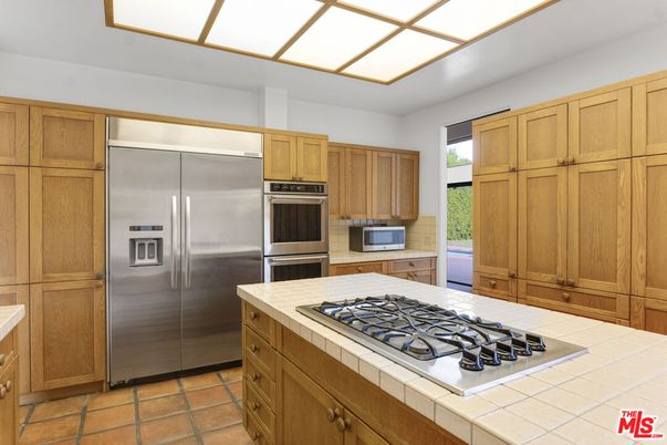 Interior, Kitchen, Stainless Steel Appliances, Tile Countertops