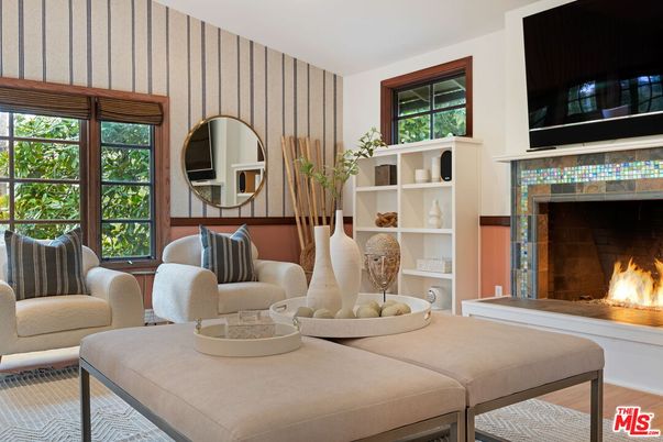 Fireplace, Interior, Living room, Wood Texture Flooring