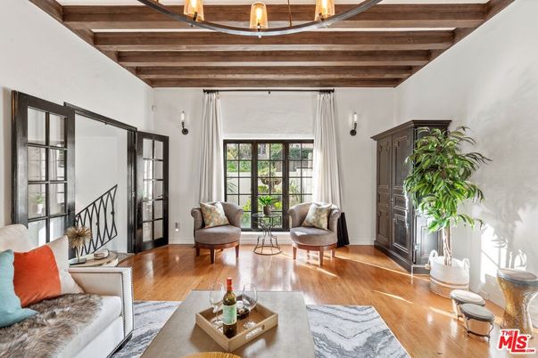 Interior, Living room, Wooden Beams, Wood Texture Flooring