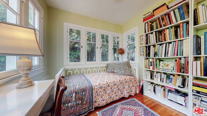 Bedroom, Home Office, Interior, Wood Texture Flooring