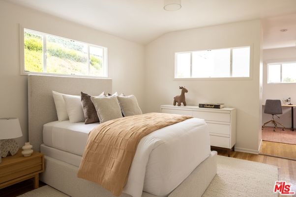 Bedroom, Home Office, Interior, Wood Texture Flooring