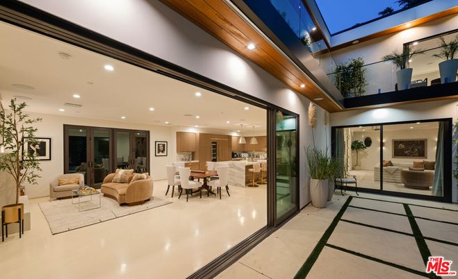 Dining room, Glass Ceilings, Interior, Living room, Recessed Lighting