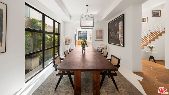 Dining room, Interior, Pendant Lights