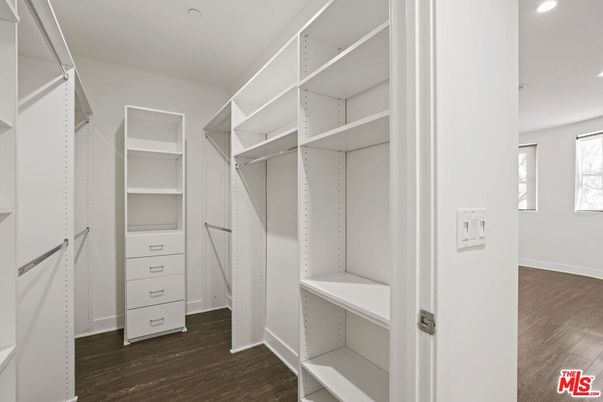 Interior, Recessed Lighting, Walk-in Closets, Wood Texture Flooring