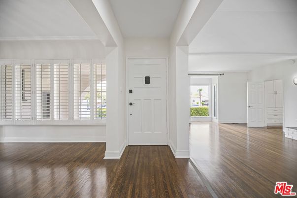 Empty room, Interior, Wood Texture Flooring
